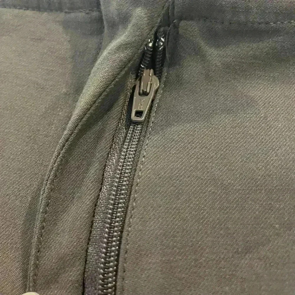 Eileen Fisher Grey Pull On Dress Pants Size PS Wool/Viscose/Lycra 34'' Waist - Picture 2 of 4